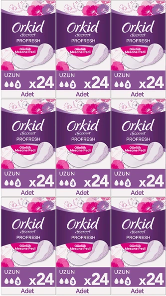 Orkid Mesane Pedi Uzun 216 Adet