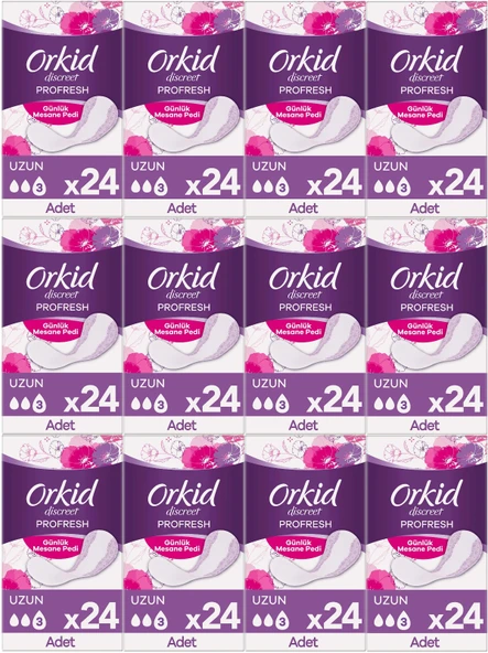 Orkid Mesane Pedi Uzun 288 Adet