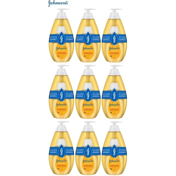 Johnsons Baby Bebek Şampuanı Klasik 750ML+200 Hediye (9 Lu Set) ürün görseli 1