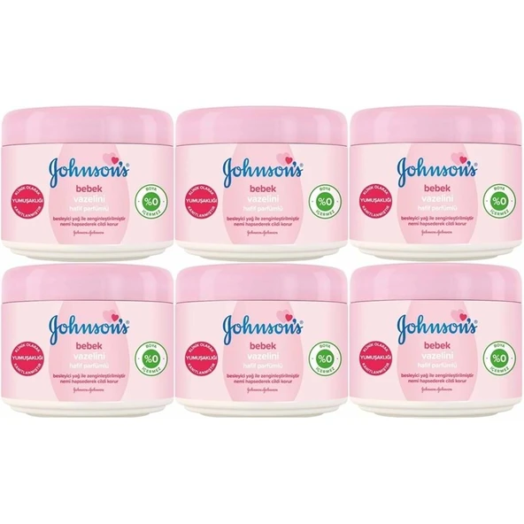 Johnsons Baby Bebek Vazelini Hafif Parfümlü 100ML (6 lı Set) ürün görseli 1