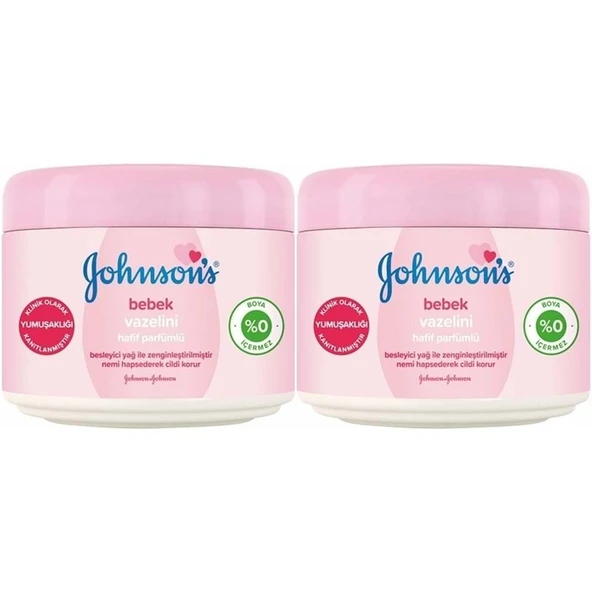 Johnsons Baby Bebek Vazelini Hafif Parfümlü 100ML (2 li Set) ürün görseli 1