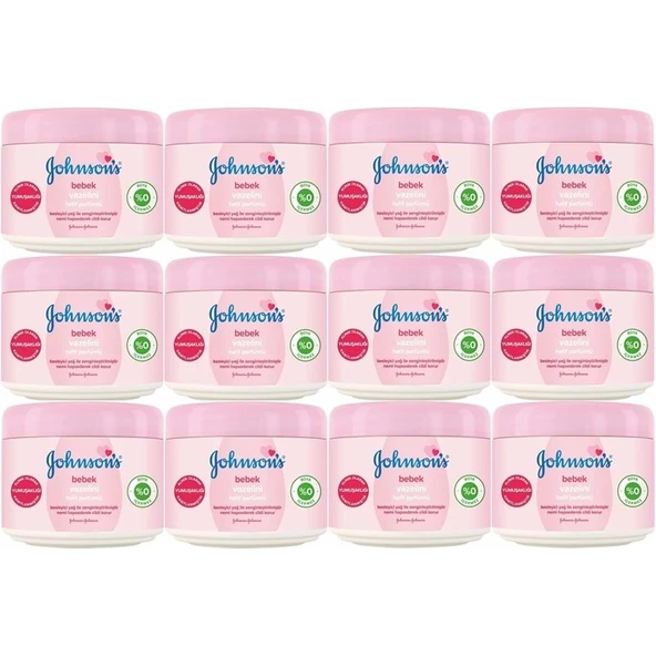 Johnsons Baby Bebek Vazelini Hafif Parfümlü 100ML (12 li Set) ürün görseli 1