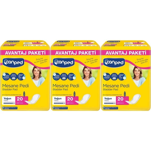 Canped Mesane Pedi Avantaj Pk Klasik L-Büyük Boy Yoğun 60 Adet ürün görseli 1