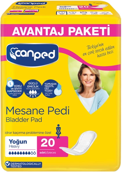 Canped Mesane Pedi Avantaj Pk Klasik L-Büyük Boy Yoğun 80 Adet - 2