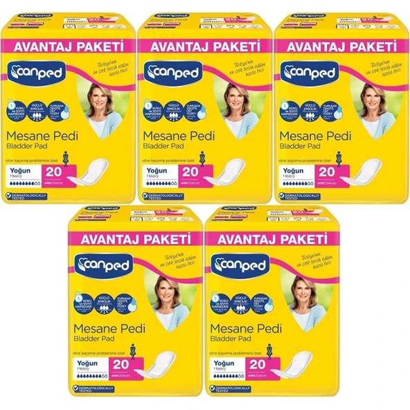Canped Mesane Pedi Avantaj Pk Klasik L-Büyük Boy Yoğun 100 Adet ürün görseli 1