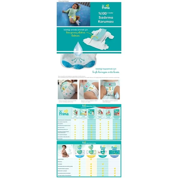 Prima Bebek Bezi Beden:6 (13-18Kg) Extra Large 320 Adet Ultra Ekonomik Fırsat Pk - Resim 8