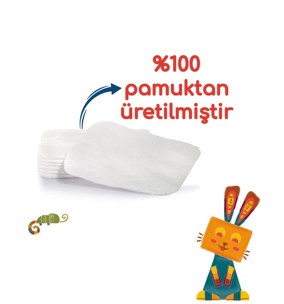 Bebedor Bebek Temizleme Pamuğu 360 Adet (6Pk*60) - 4