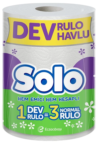 Solo Kağıt Havlu Dev Rulo Pk