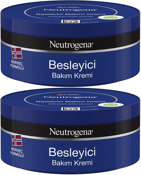 Neutrogena Norveç Formülü Besleyici Bakım Kremi 200ML (2 Li Set)