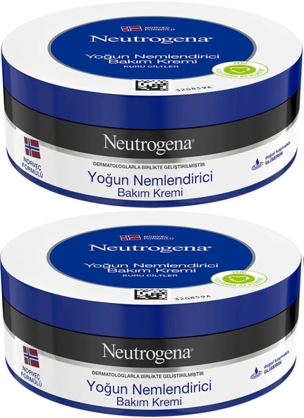 Neutrogena Norveç Formülü Yoğun Bakım Kremi 200ML (2 Li Set)