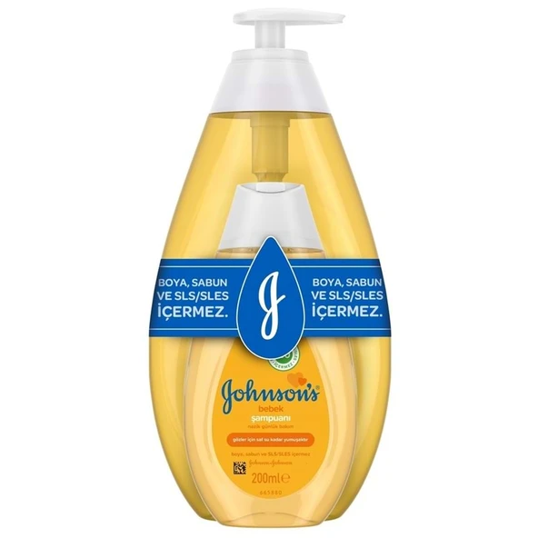 Johnsons Baby Bebek Şampuanı Klasik 750ML+200 Hediye (6 Lı Set) - 3