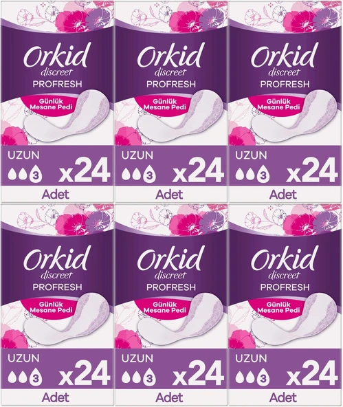 Orkid Mesane Pedi Uzun 144 Adet