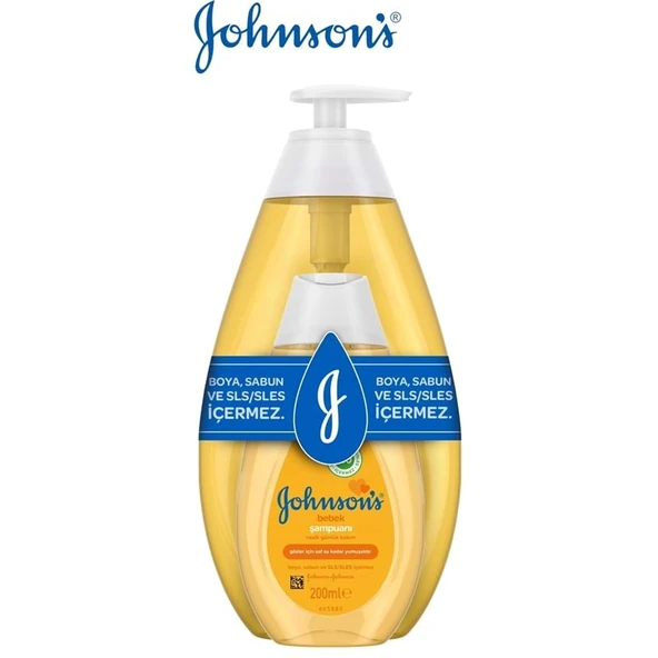 Johnsons Baby Bebek Şampuanı Klasik 750ML+200 Hediye (5 Li Set) - 2