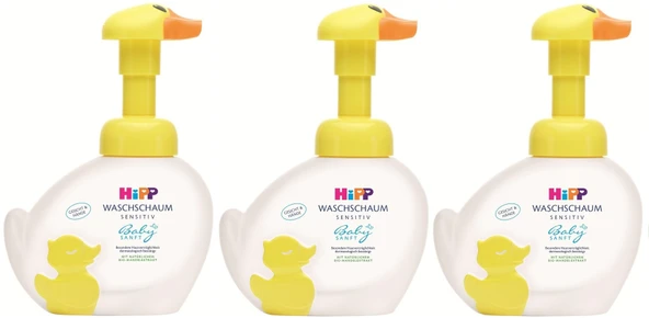 Hipp Babysanft Bebek/Çoçuk El Yıkama Köpüğü 250ML Pompalı (3 Lü Set)