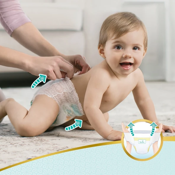 Prima Premium Care Külot Bebek Bezi Beden:4 (9-15Kg) 132 Adet Ekonomik Fırsat Pk - 6