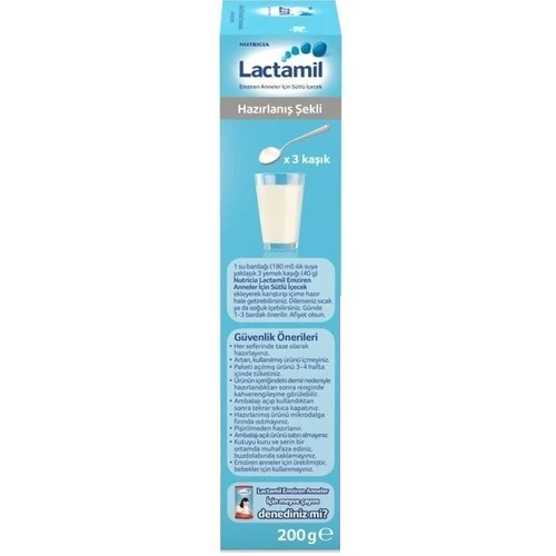 Nutrıcıa Lactamil 200GR (Emziren Anneler İçin Sütlü İçeçek) (2 Li Set) - 5