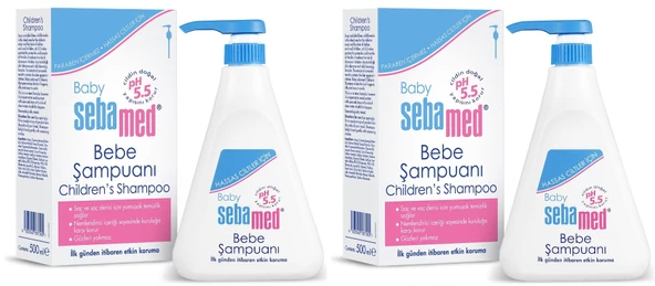 Sebamed Bebek Şampuanı 500ML Pompalı (2 Li Set) ürün görseli