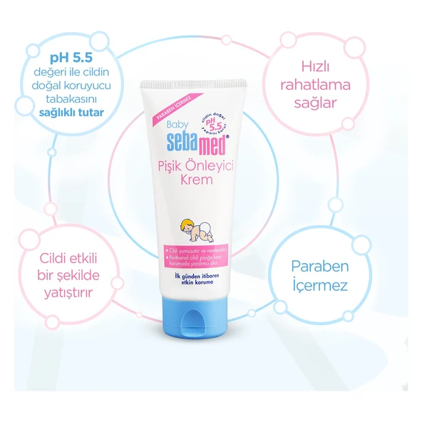 Sebamed Bebek Pişik Önleyici Krem 100ML (3 Lü Set) - Resim 3