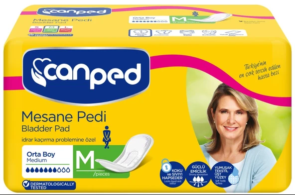 Canped Mesane Pedi Klasik M - Orta - Medium Boy 240 Adet - Resim 2