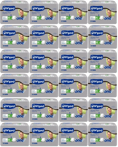 Canped Mesane Pedi Klasik Erkek M - Orta 288 Adet (24PK*12) ürün görseli 1