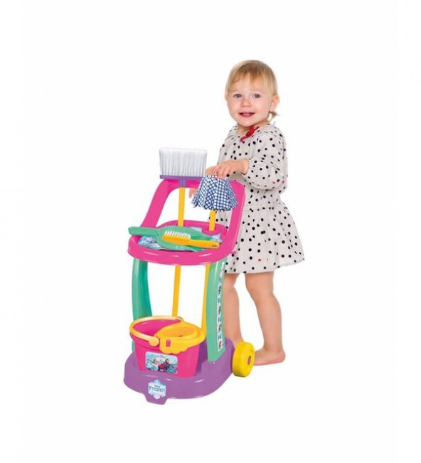 Dede Oyuncak Frozen Temizlik Arabası 03596 - 4