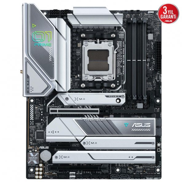 Asus Prime X670E-Pro WIFI AMD X670 6400 MHz (OC) DDR5 Soket AM5 ATX Anakart - 3