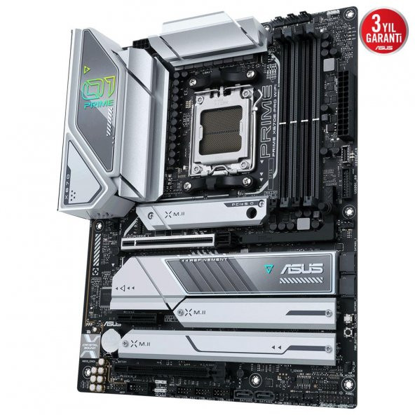 Asus Prime X670E-Pro WIFI AMD X670 6400 MHz (OC) DDR5 Soket AM5 ATX Anakart - 5