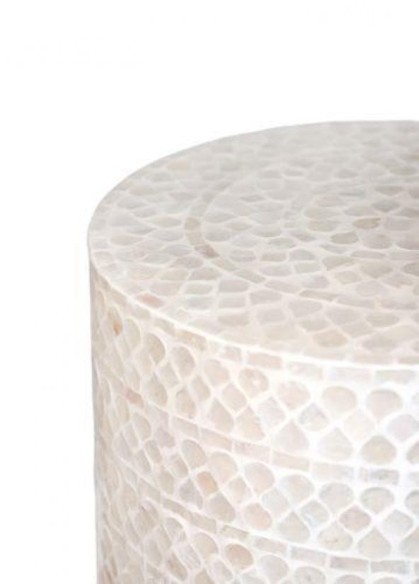 The Mia Sedef Tabure & Yan Sehpa 35x45 cm TLC0009 - 2