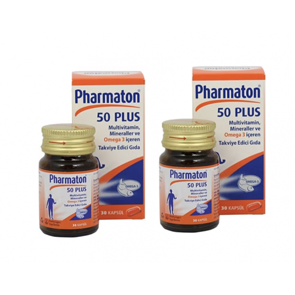 Pharmaton 50 Plus 30 Kapsül 2 Adet