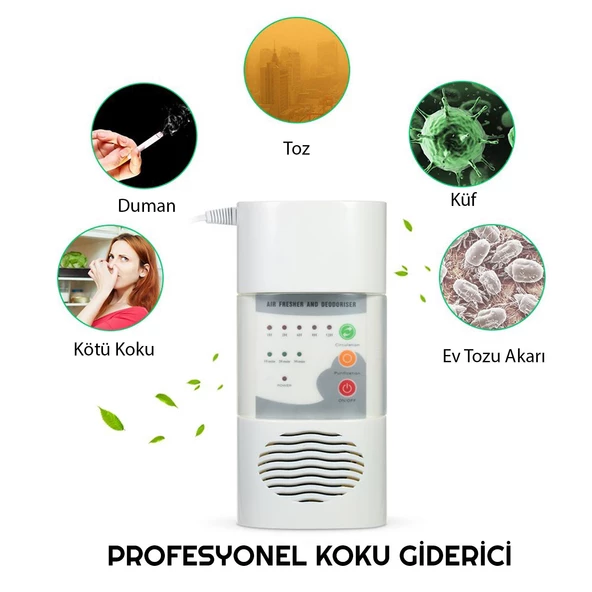 UpWay Çok Fonksiyonlu Ozon Cihazı ve Hava Temizleyici Koku Giderici - 2