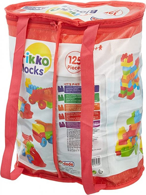 Dede Oyuncak Akıllı Çocuk Bloklar 125 Parça 01313 - 2