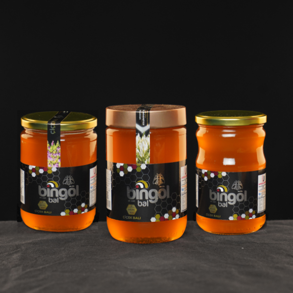 Bingöl Süzme Çiçek Balı Cam Kvn Naturel 850 Gr