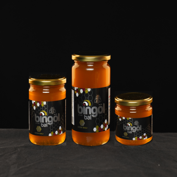 Bingöl Süzme Çiçek Balı Cam Kvn Naturel 650 Gr - 3