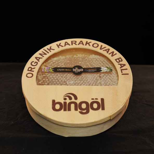 Bingöl Organik Karakovan Bal Yuvarlak Mika 1300 Gr - 3