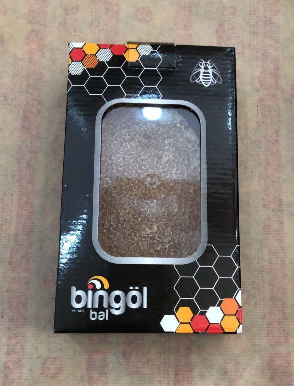 Bingöl Organik Karakovan Petek Bal Mika 700 Gr