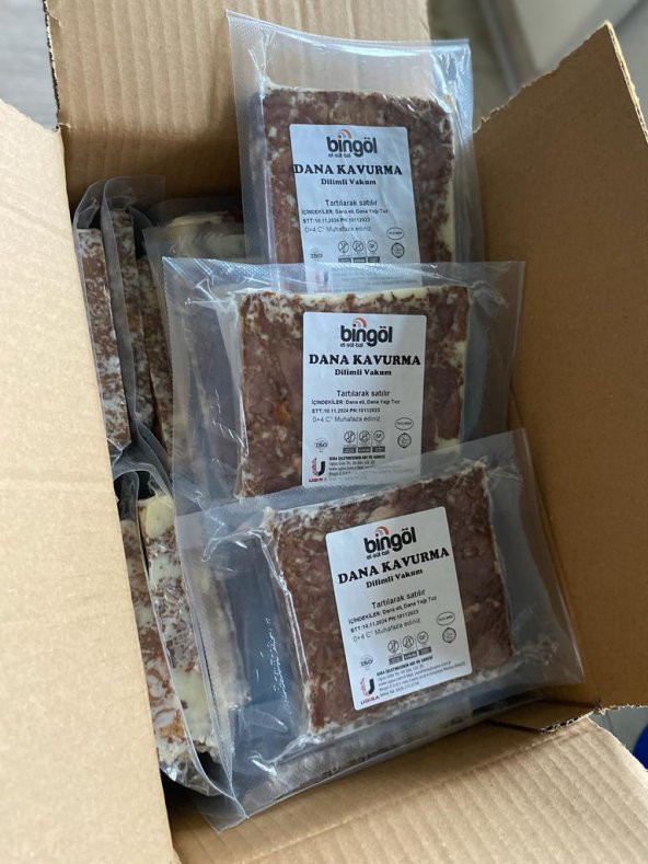 Bingöl Et Dilimli Kavurma 5000 Gr