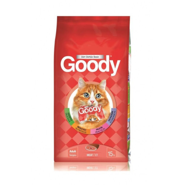 Goody Etli Kedi Maması 15 Kg ürün görseli