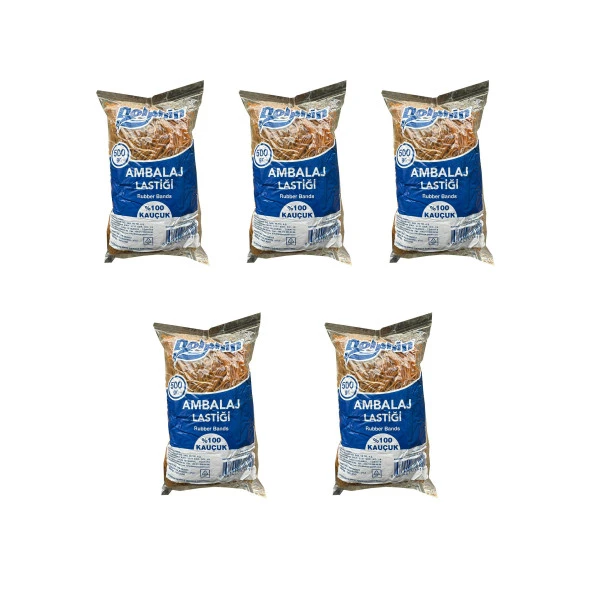 Dolphin Kauçuk Ambalaj Paketleme Lastiği - Çap : 70 mm. - 500 Gr.lık 5 Paket ürün görseli 1