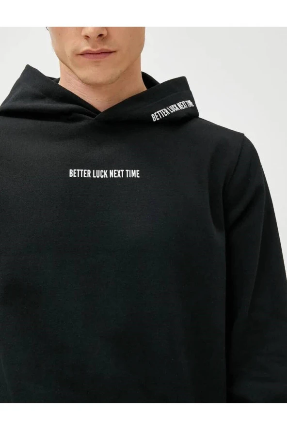 4wam70125mk Erkek Sweat Siyah - Resim 5