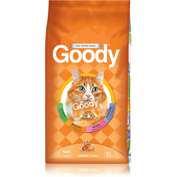 GOODYGoody Tavuklu Yetişkin Kedi Maması 15 Kg ürün görseli