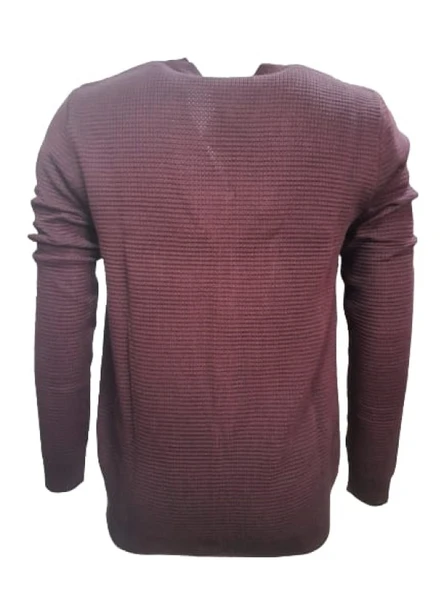 Ce-Ce 3369 Erkek Basic Önü Düğmeli Hırka - Resim 4