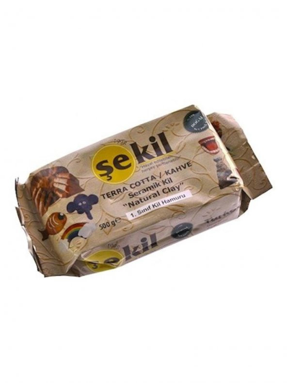 Şekil Seramik Hamuru Terracotta 500 GR Kahverengi VK500KHV ürün görseli