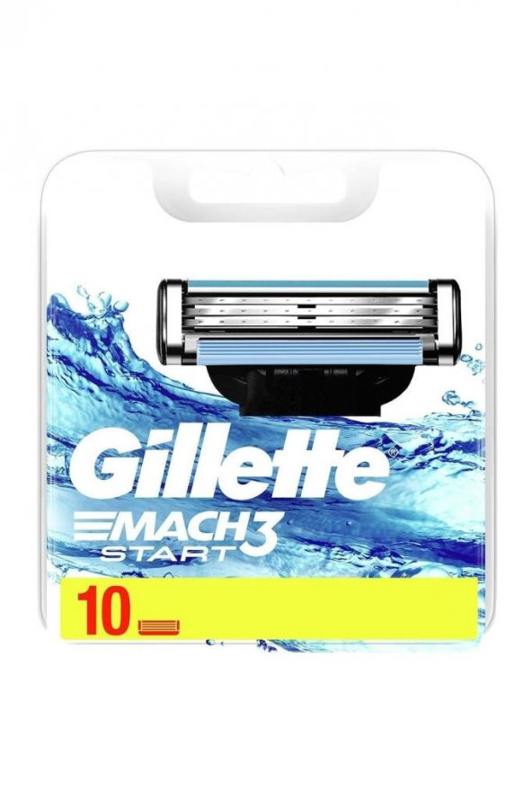 Gillette Mach3 Start Yedek Tıraş Bıçağı 10 Adet - 2