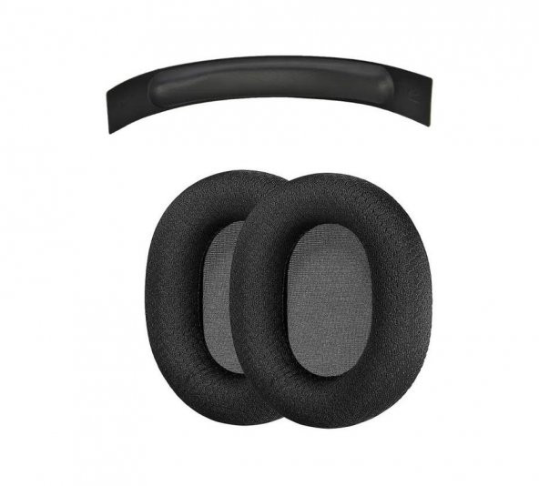 Steelseries Arctis 1 Uyumlu Kumaş Kulaklık Pedi ve Deri Kafa Koruma Bandı