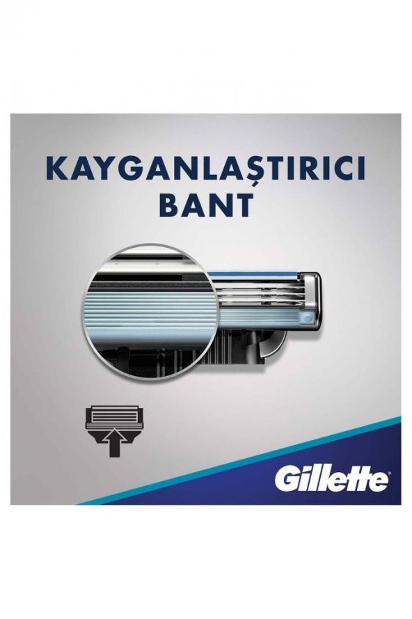 Gillette Mach3 Start Yedek Tıraş Bıçağı 10 Adet - 5