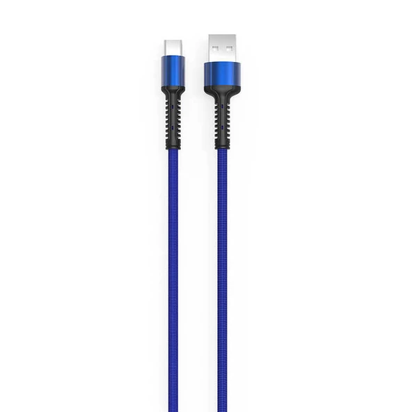 Zore LS64 2 Metre Hasir Type-C Usb Şarj Data Kablosu - 9
