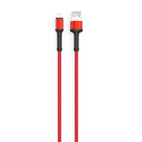 Zore LS65 3 Metre 2.4A Hasir Lightning Usb Şarj Data Kablosu - 8