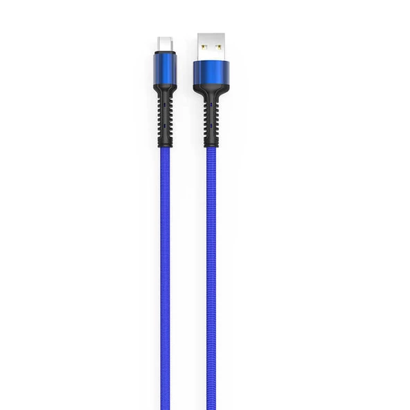 Zore LS64 2 Metre Hasir Micro Usb Şarj Data Kablosu - 8