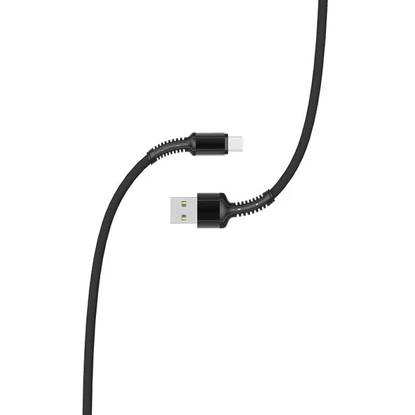 Zore LS65 2.4A  3 Metre Örgü Micro Usb Şarj Data  Kablo - 6
