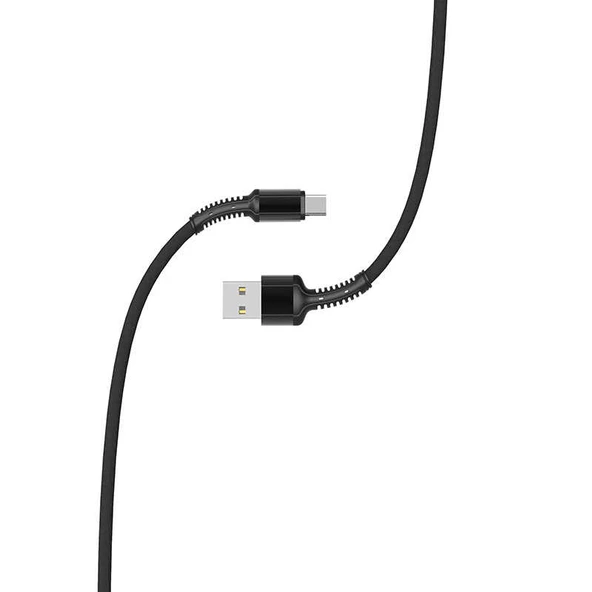 Zore LS65 3 Metre 2.4A Hasir Lightning Usb Şarj Data Kablosu - 4